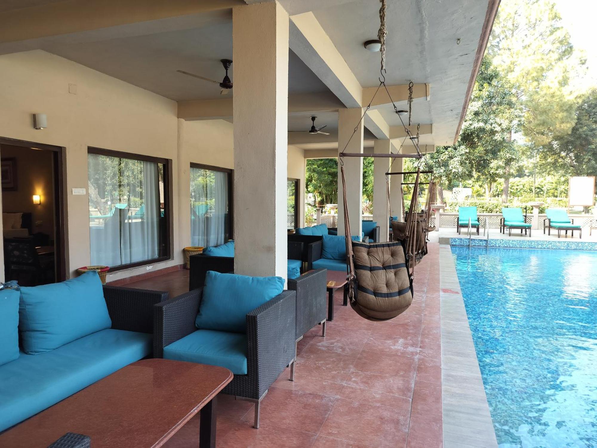 Bel-La Monde Hotel "Riverside" - Jim Corbett Garjia Exteriér fotografie