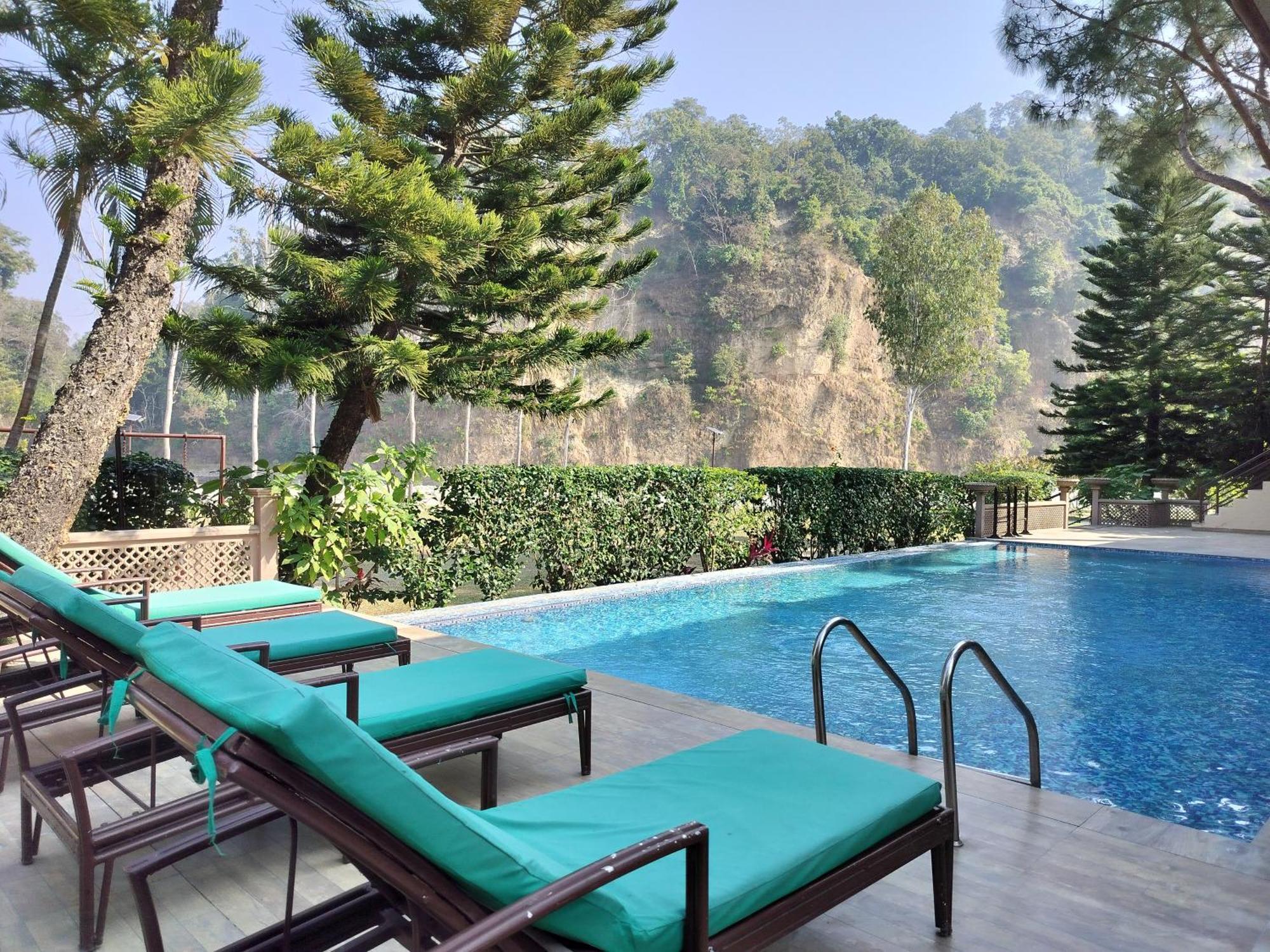 Bel-La Monde Hotel "Riverside" - Jim Corbett Garjia Exteriér fotografie